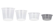 Round Plastic Takeaway Containers
