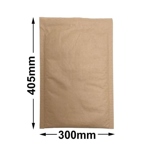 Honeycomb Padded Bag - Size 6 405mm x 300mm - dimensions