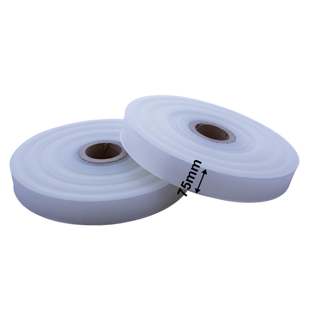 75mm Wide Tube - 100µm (10kg Roll)