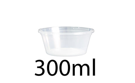 Chanrol clear 300ml round (C10)