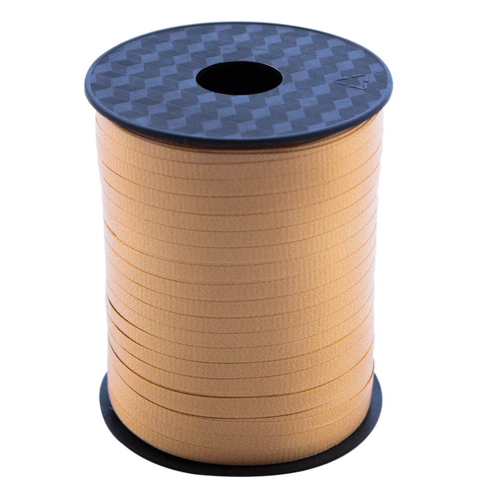 Curling Ribbon Gold 5mm wide x 457m per roll