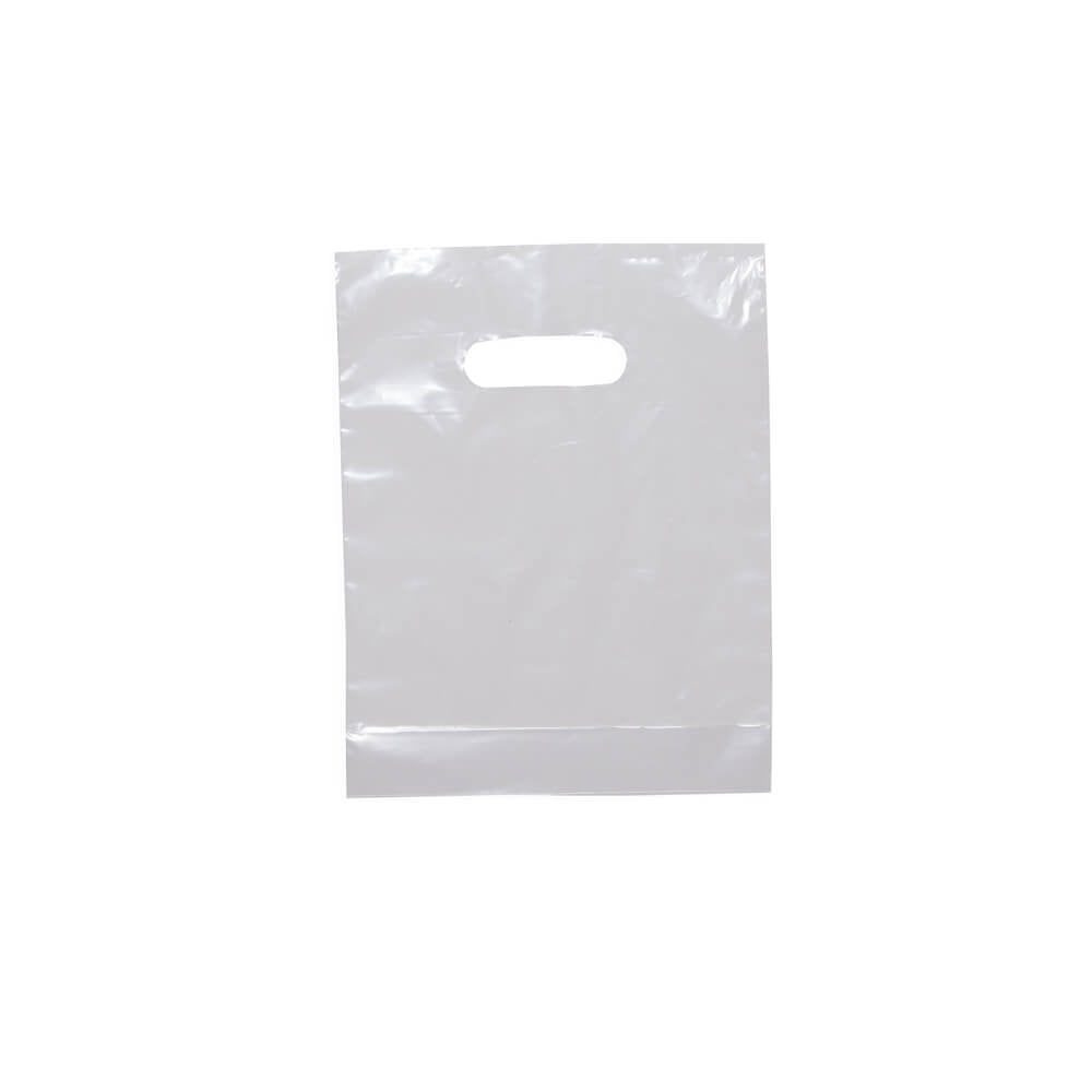 Small Clear Plastic Carry Bags 210x270mm (Qty:100)