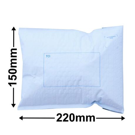 Maxi Plastic Bubblewrap Mailers 150x220mm (Qty:300)