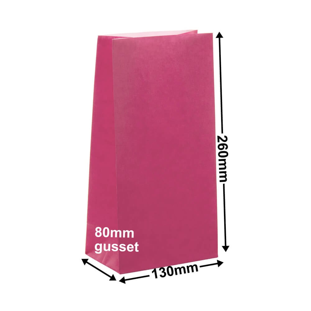 Paper Gift Bags Pink 130x260+80 no handles