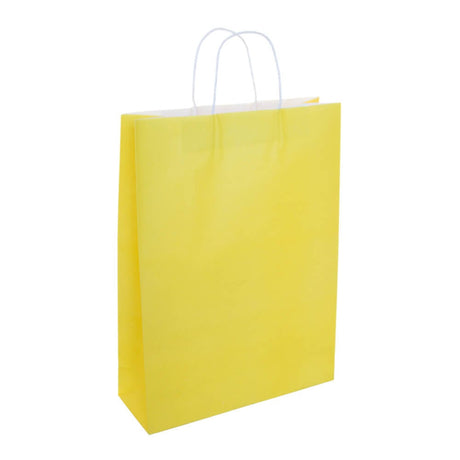 A3 Yellow Paper Carry Bags 310x420mm (Qty:250)