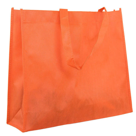 Orange Reusable NWPP Carry Bags 350x420mm (Qty:50)