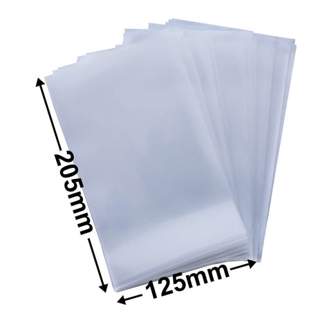 Heavy Duty Poly Bags 125x205mm 100µm (Qty:1000)