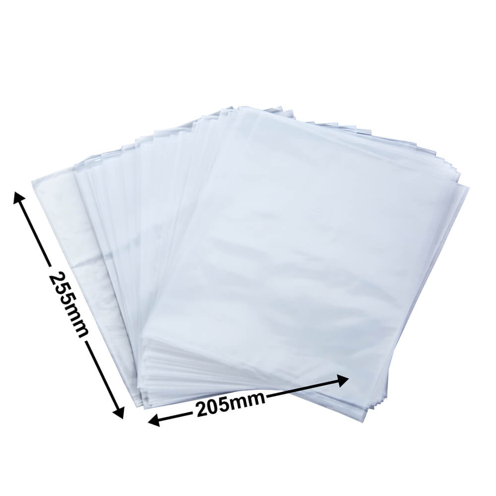 Poly Bags 205x255mm 50µm (Qty:1000)