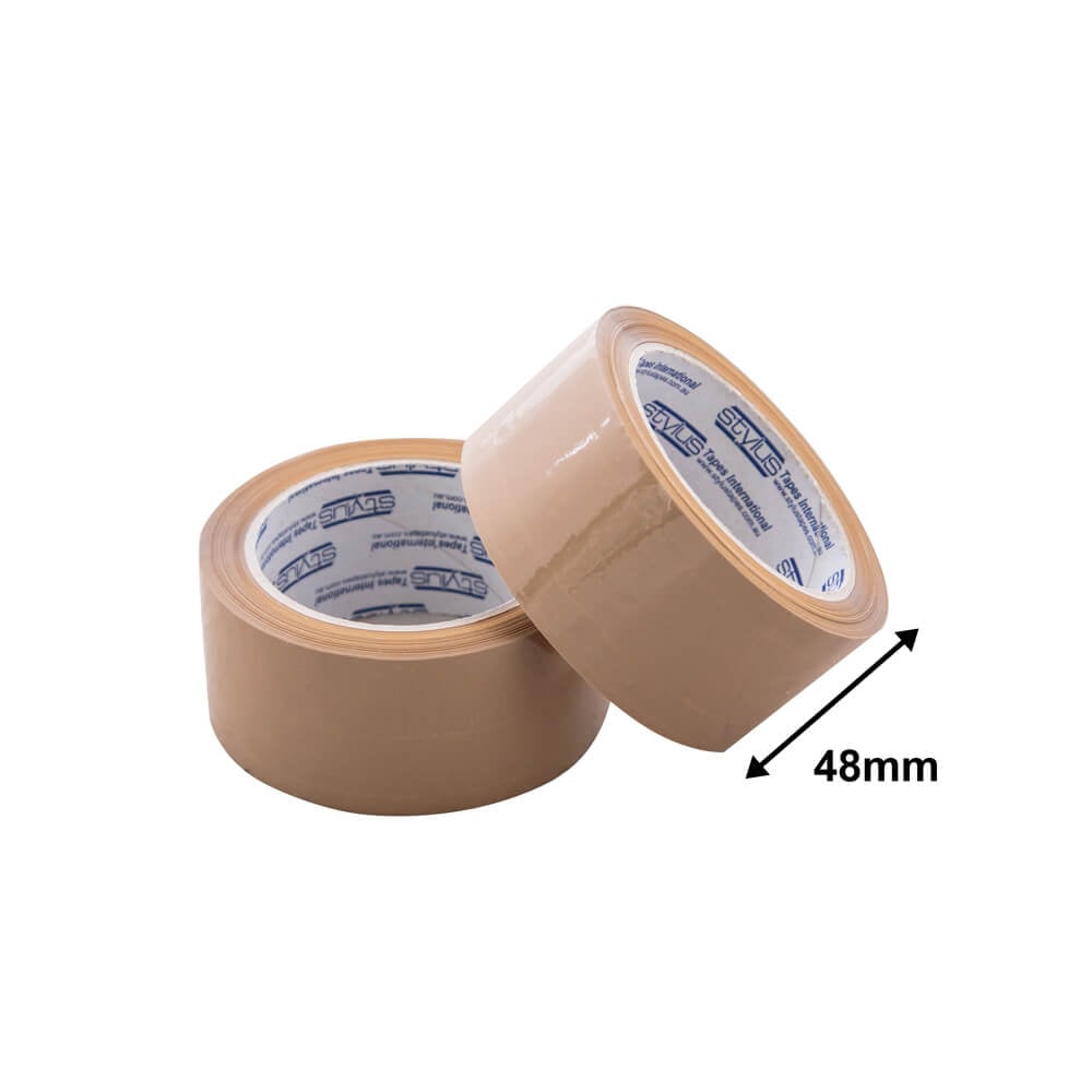 Packaging Tape Hot Melt 48mm Brown Premium