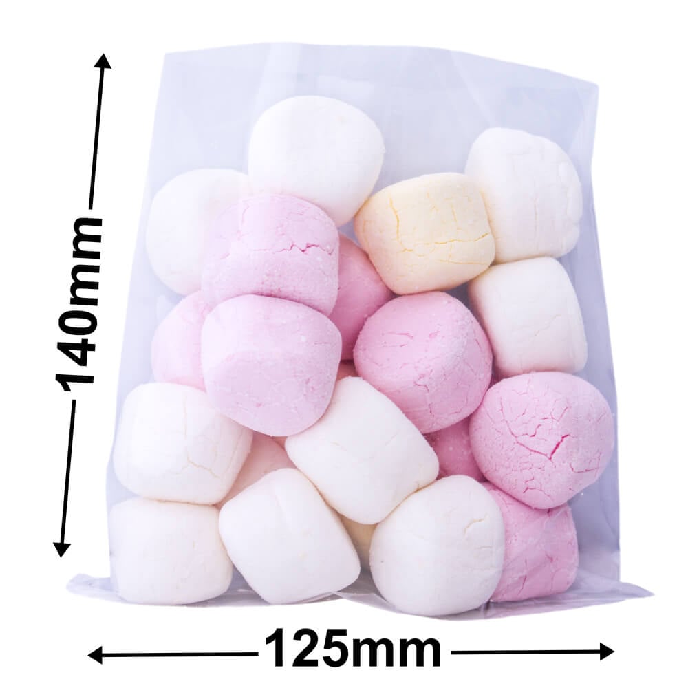 Polypropylene Display Bags 140x125mm 50µm (Qty:1000)