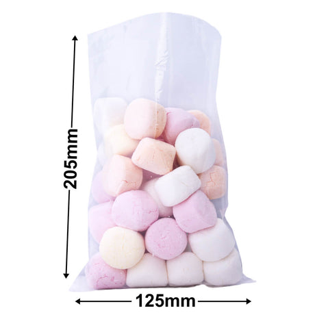 Polypropylene Display Bags 205x125mm 50µm (Qty:1000)