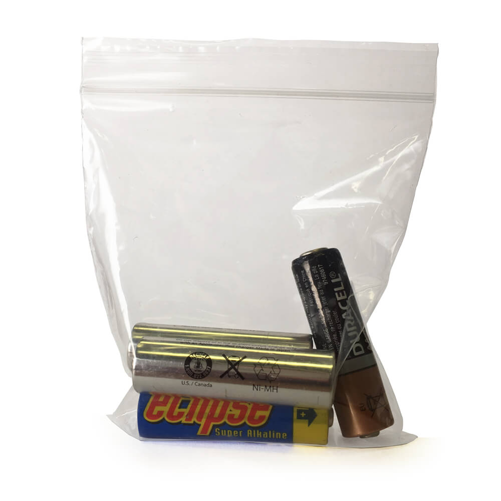 Resealable Press Seal Bags 90x100mm 50µm (Qty:1000)