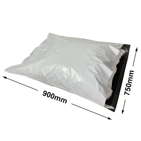 White Courier Air Bags 750x900mm 100% Recycled (Qty:100)
