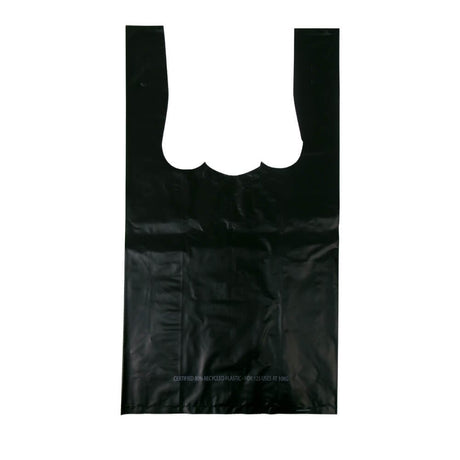 QLD Compliant Large Black Singlet Checkout Bags 300x540mm (Qty:500)
