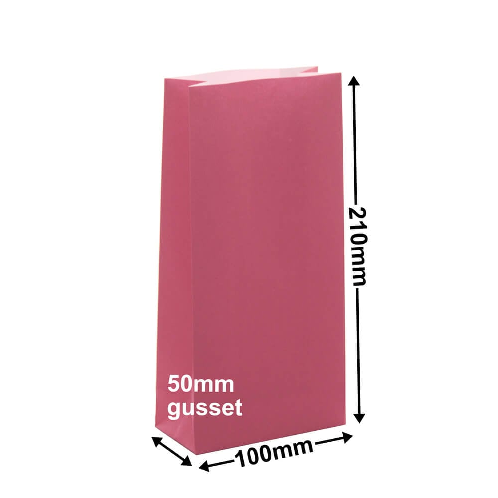 Paper Gift Bags Pink 100x210+50 - no handles