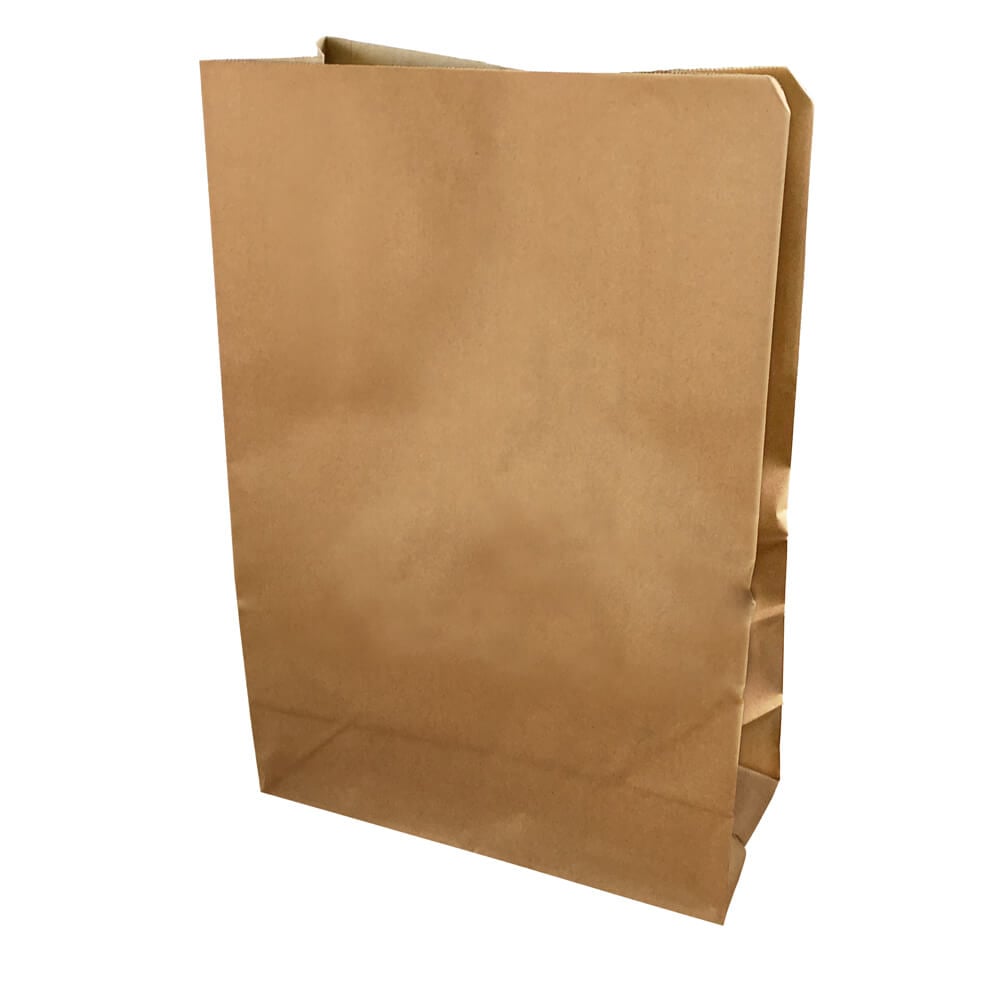 Brown Paper Grocery Bags Size 25 360x540mm & 165mm Gusset (Qty:100)