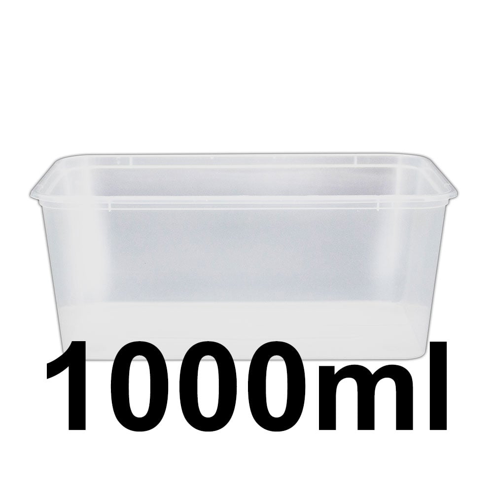 Chanrol clear 1000ml rectangular (CR1000)