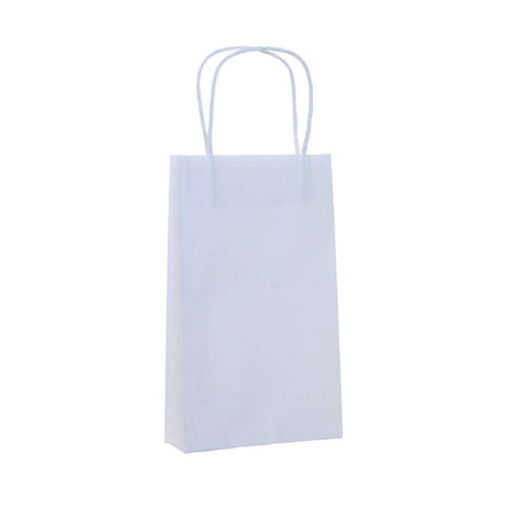 White Paper Carry Bags 160x265mm (Qty:50)