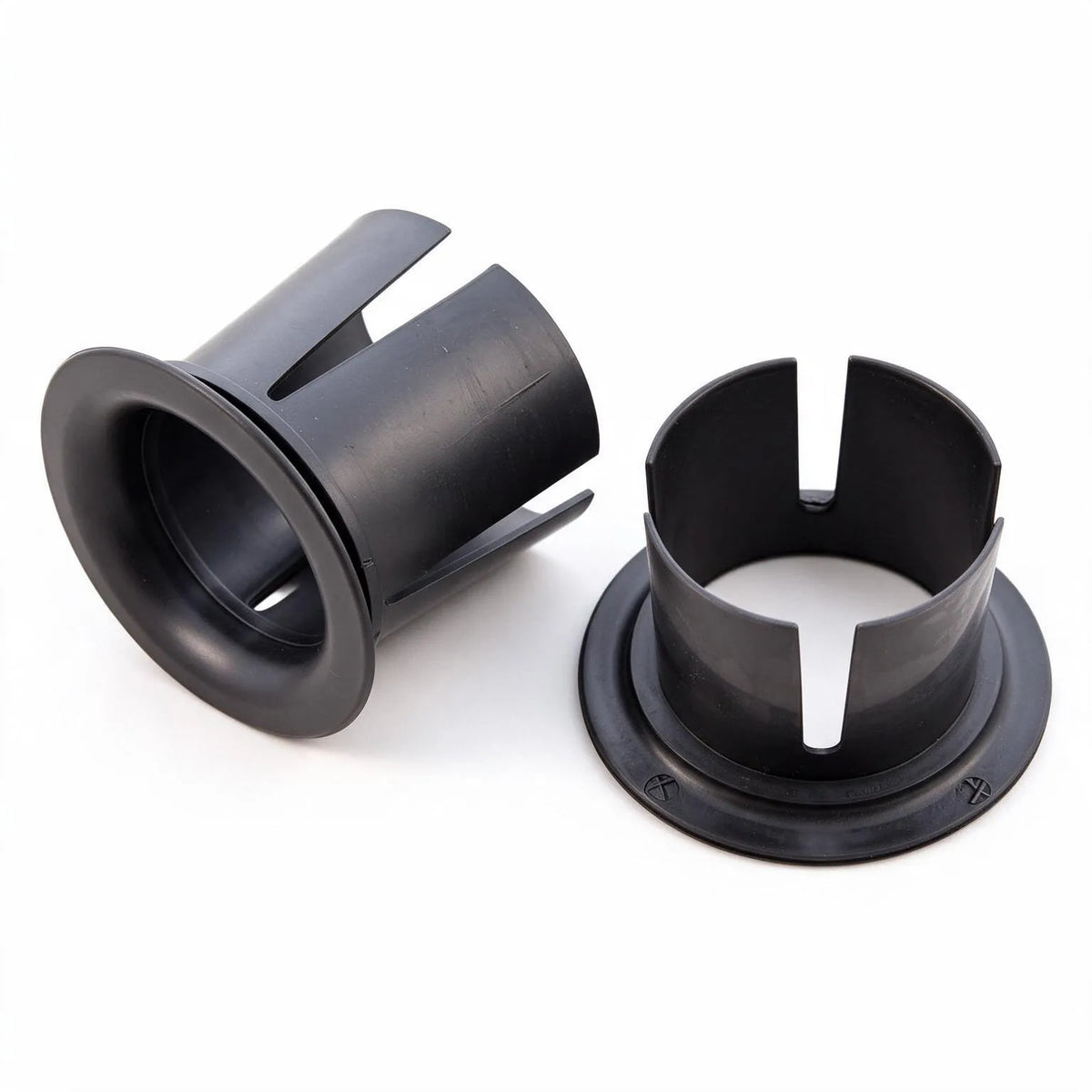 stretch wrap end plug, put in at one or both ends of a roll of stretch wrap, front view