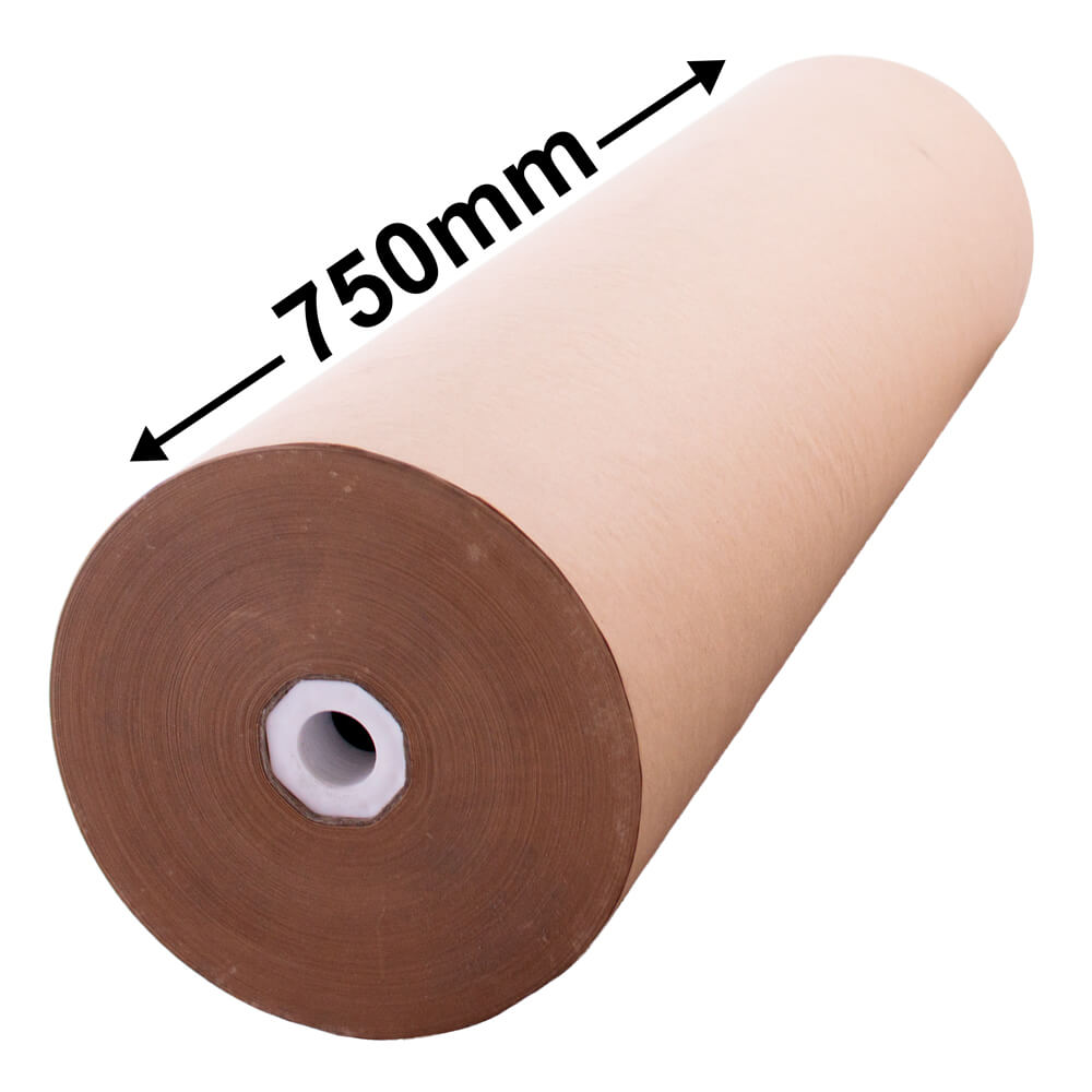 Brown Kraft Paper Roll 750mm wide - Buy Online! | QIS Packaging