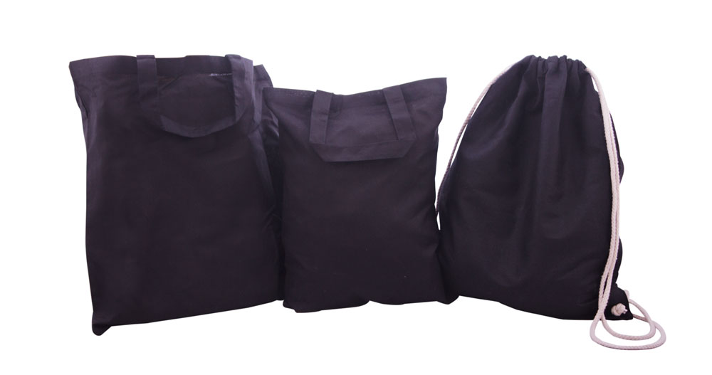 Black Calico Bags