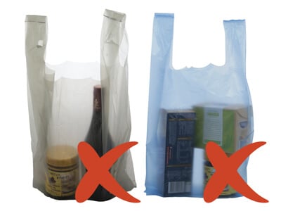 Singlet Plastic Bags