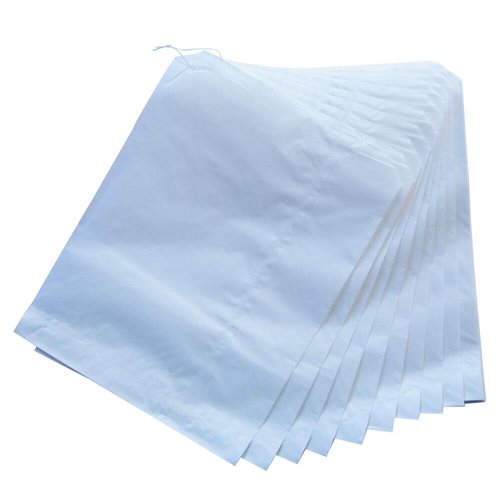 Flat White Paper Bags Size 3 - 200 x 235
