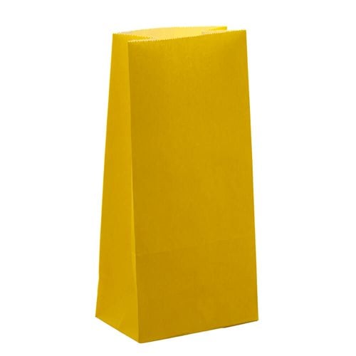 Paper Gift Bags Yellow 130x260+80 no handles