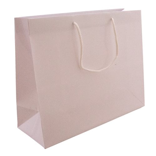 White Boutique Medium Gloss Bag  330 x 405