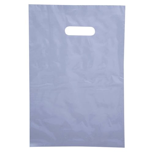 Medium Clear Plastic Carry Bags 250x380mm (Qty:100)