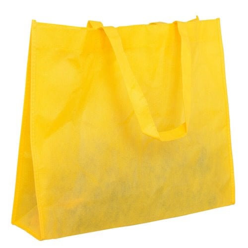 Yellow Reusable Non Woven Polypropylene bag
