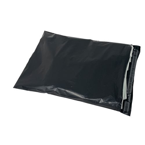 Black Courier Air Bags 350x480mm 100% Recycled (Qty:100)