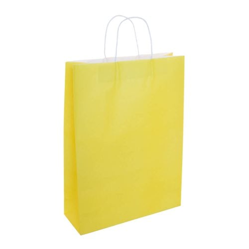 A3 Yellow Paper Carry Bags 310x420mm (Qty:250)