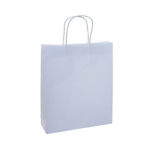 A4 White Paper Carry Bags 260x350mm (Qty:250)