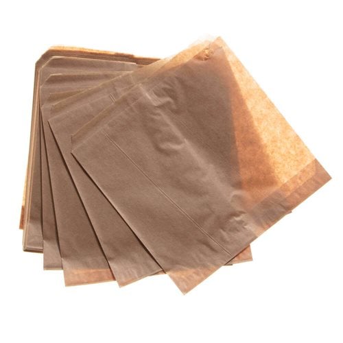 Flat Brown Paper Bag Size 2 - 195 x 200