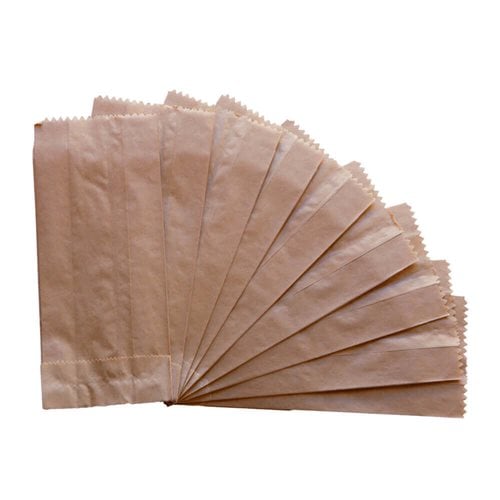 Flat Brown Paper Bag Size 1 - 90 x 195 + 50