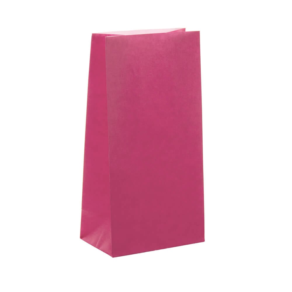Pink paper bags online with handles