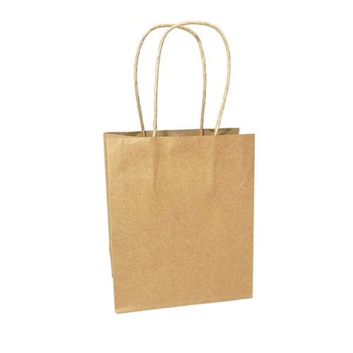 Runt Brown Kraft Paper Gift Bag 165x145mm (Qty:50)