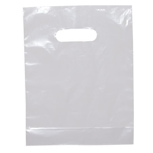 Small Clear Plastic Carry Bags 210x270mm (Qty:100)