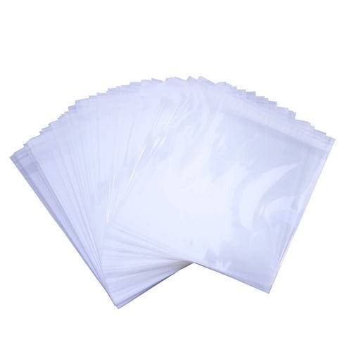 BOPP Peel & Seal Bags + Tape 160x160mm 35µm (Qty:1000)