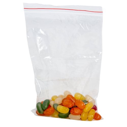 Resealable Press Seal Bags 150x230mm 50µm (Qty:1000)