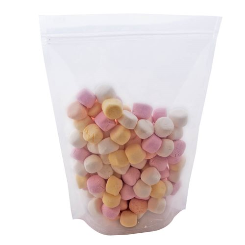Clear Pouch Bags 235x345mm & 120mm Bottom Gusset (Qty:100)
