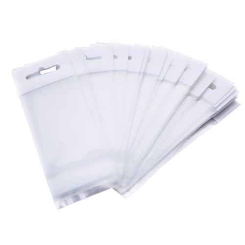 SMALL HANGSELL BOPP BAGS (50mm x 75mm)