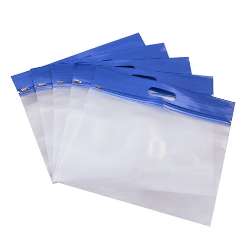 Zipper Bags with Handle 255 x 370mm