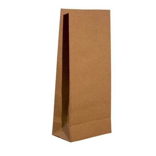 Paper Gift Bags Brown 210 x 110 + 60 - no handles