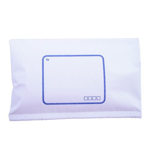 White Paper Mailer Bags Bubblewrap Interior 101x178mm (Qty:300)