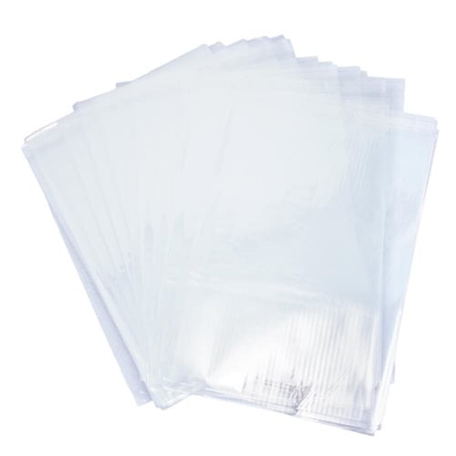 BOPP Peel & Seal Bags + Tape 450x350mm 35µm (Qty:1000)