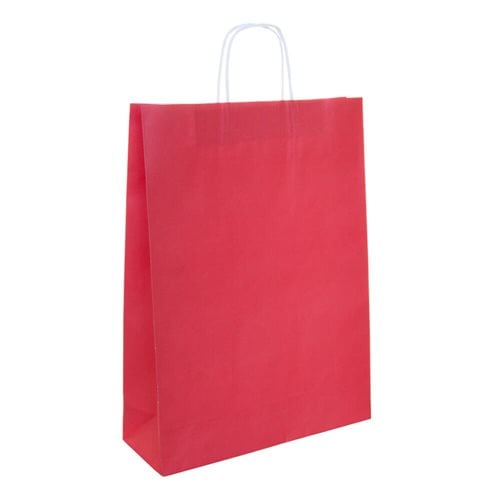 A3 Red Paper Carry Bags 310x420mm (Qty:50)