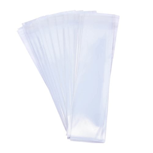 BOPP Peel & Seal Bags + Tape 180x50mm 35µm (Qty:2000)