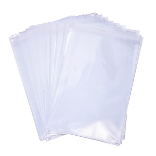 BOPP Peel & Seal Bags + Tape 250x180mm 35µm (Qty:1000)